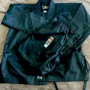 Kids Black Karate Uniform